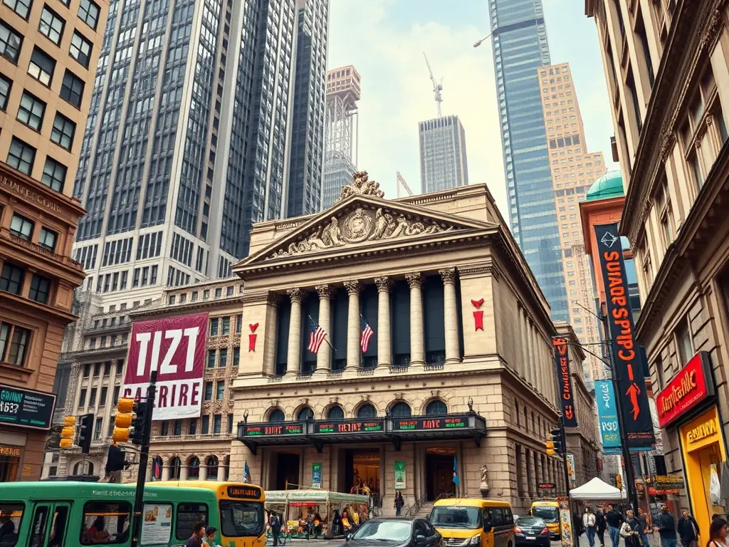 An image showcasing the Mexican stock exchange or a bustling financial district in Mexico, emphasizing local market expertise.